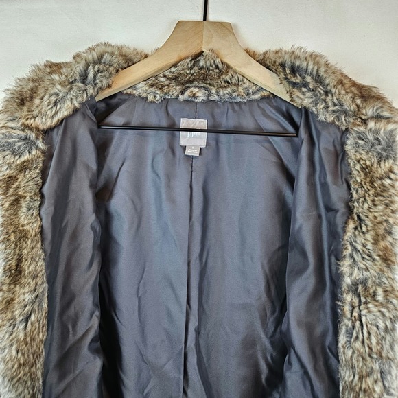 J.Jill Wool vest with Faux fur lining, size S - Picture 2 of 6
